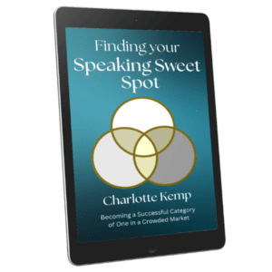 Finding your speaking sweet spot