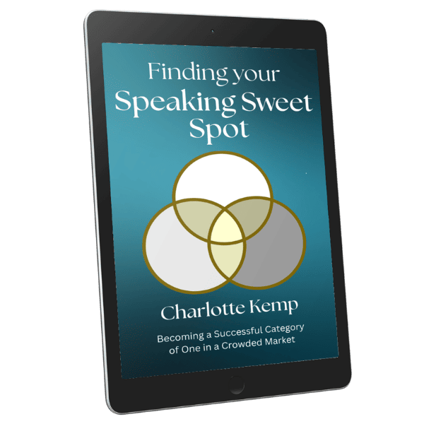 Finding your speaking sweet spot