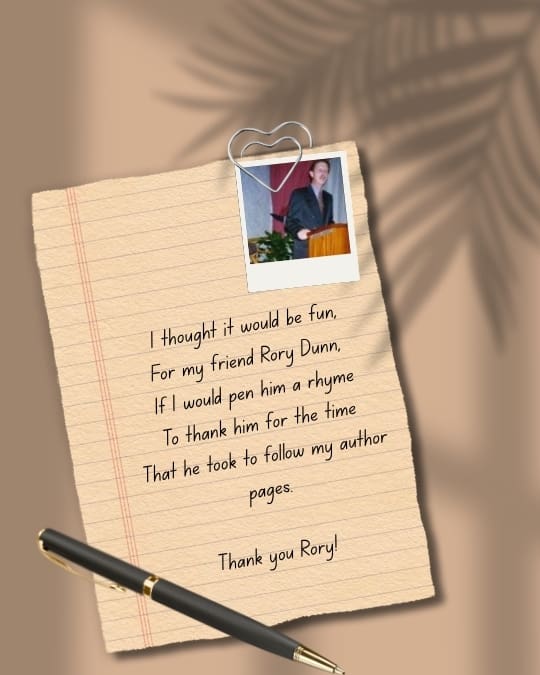 Thank you for following my author page